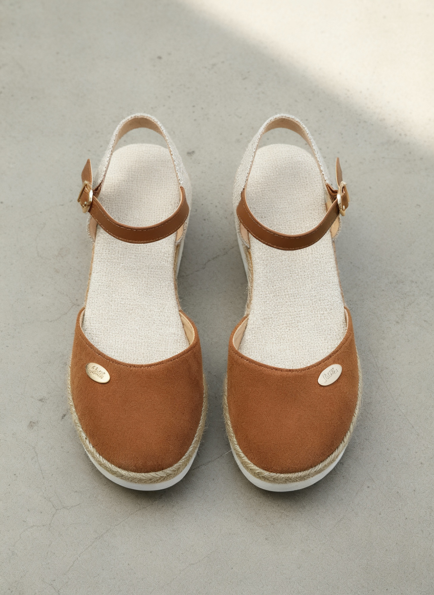 Closed-Toe Slingback Espadrille Sandals for Women