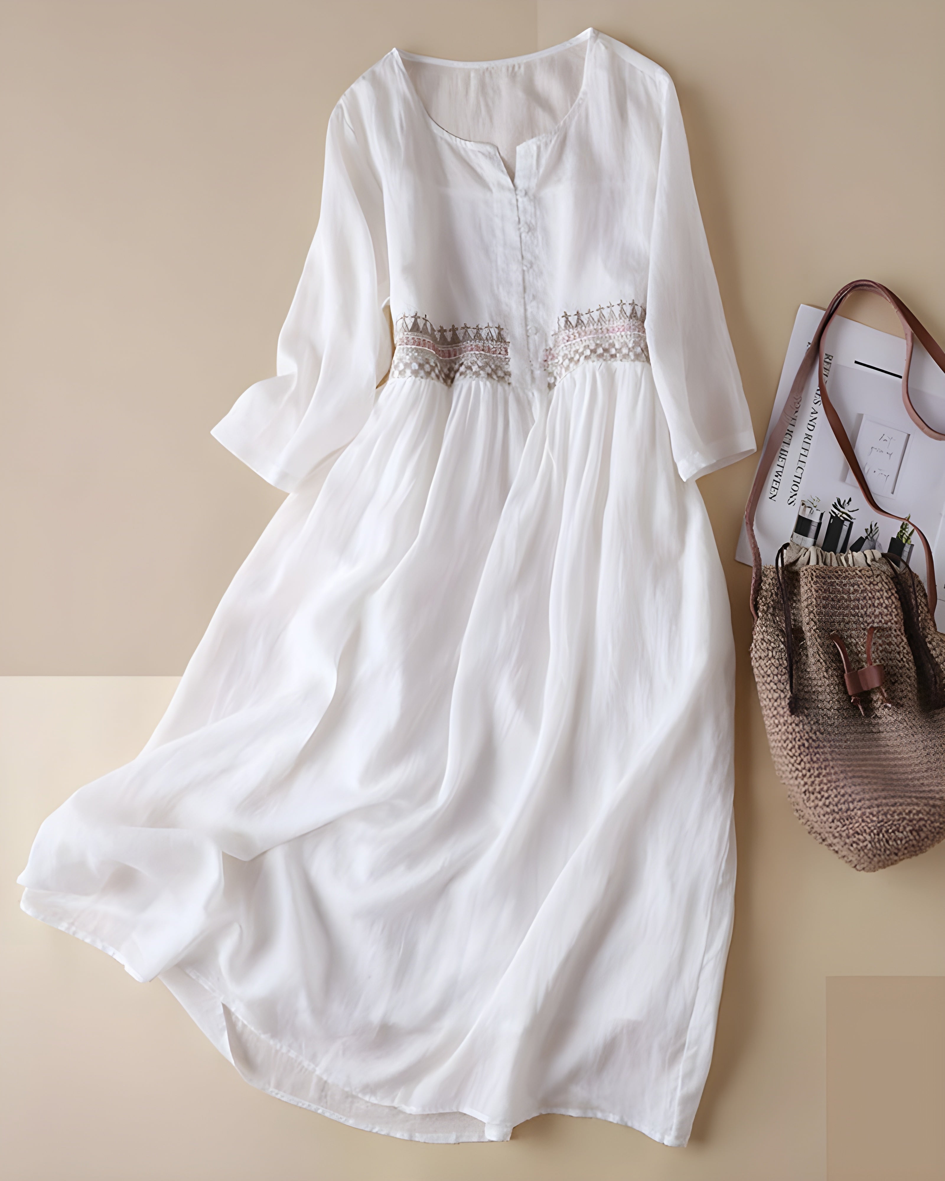 Women’s Boho Dress with Relaxed Fit