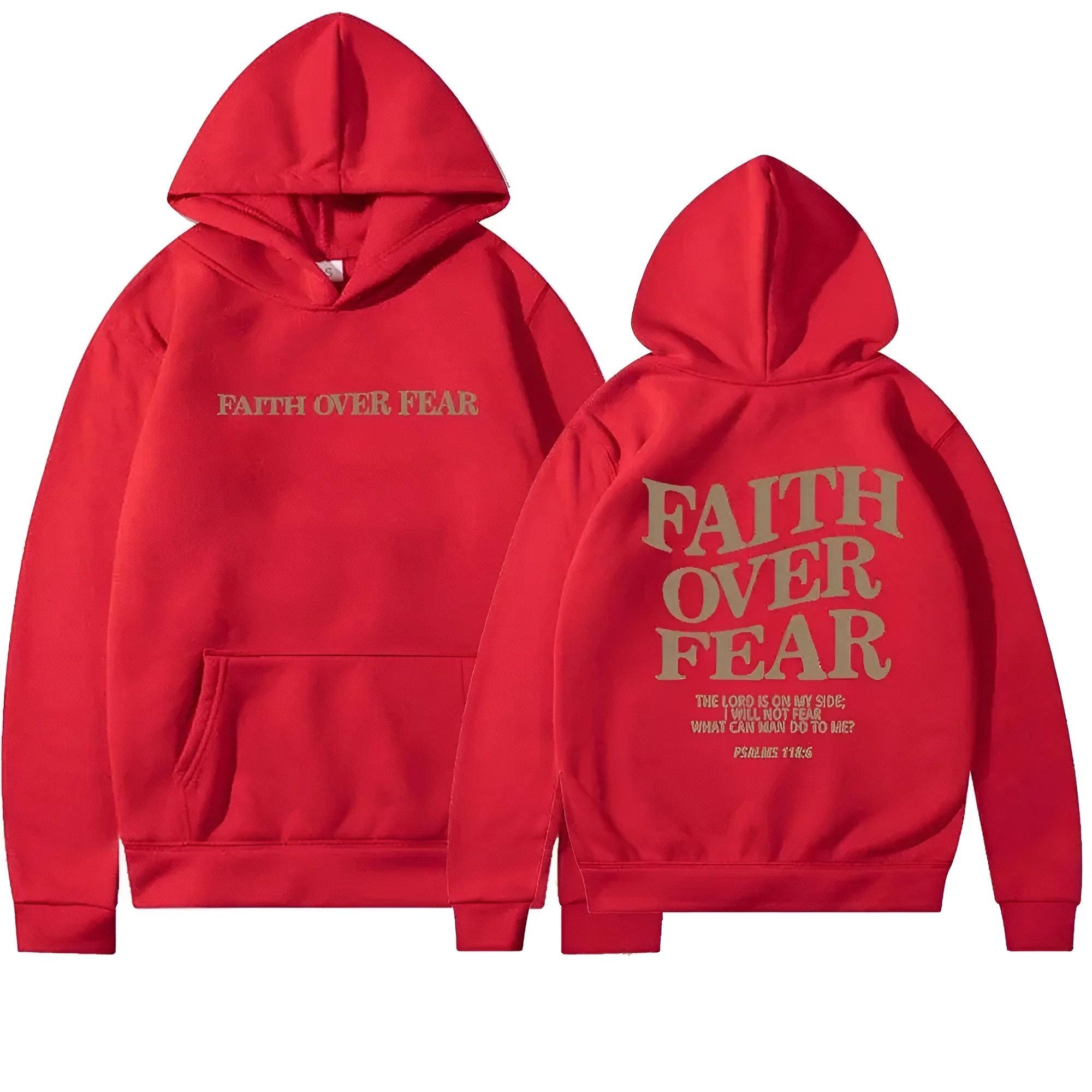 Women’s Hoodie with Front Text Print