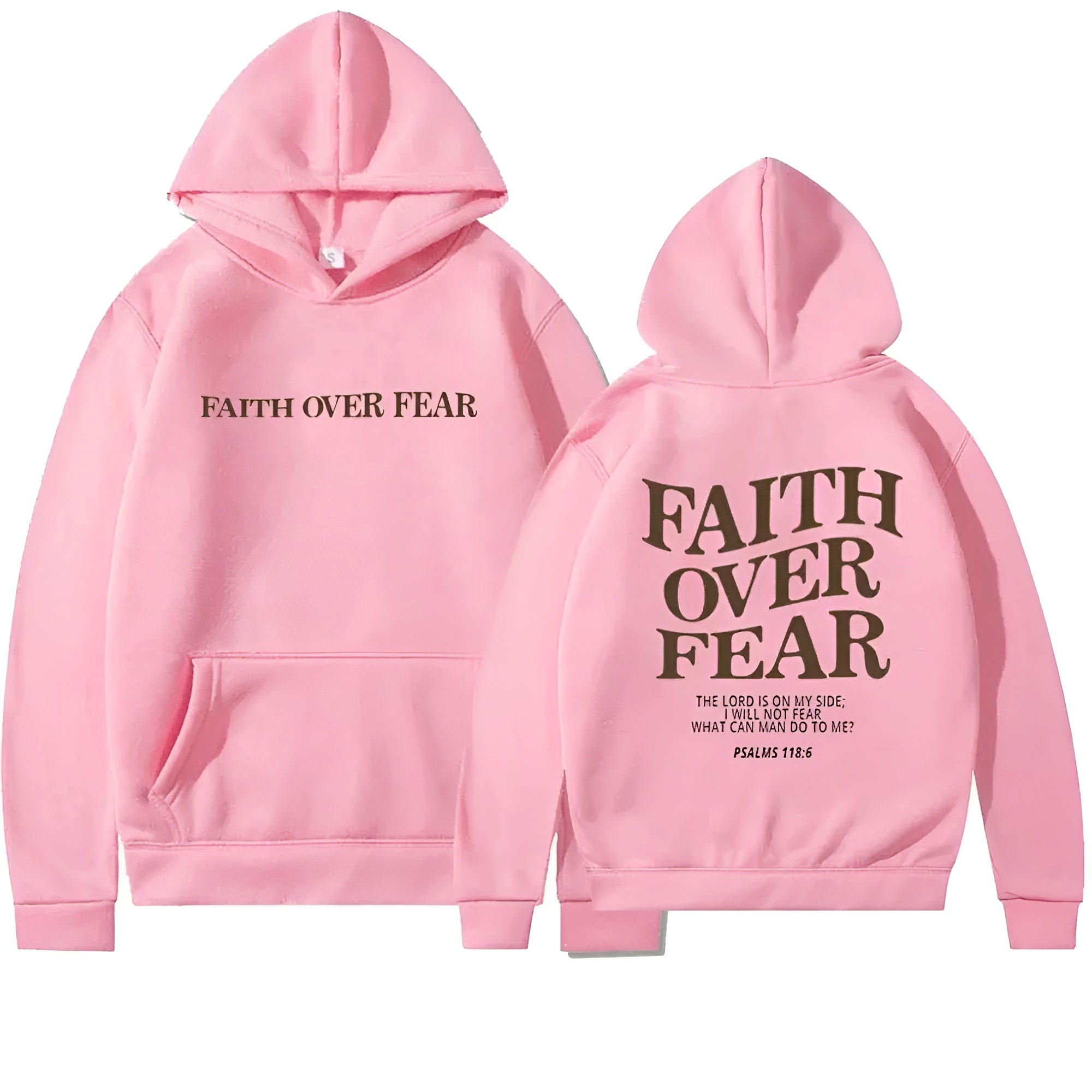 Women’s Hoodie with Front Text Print