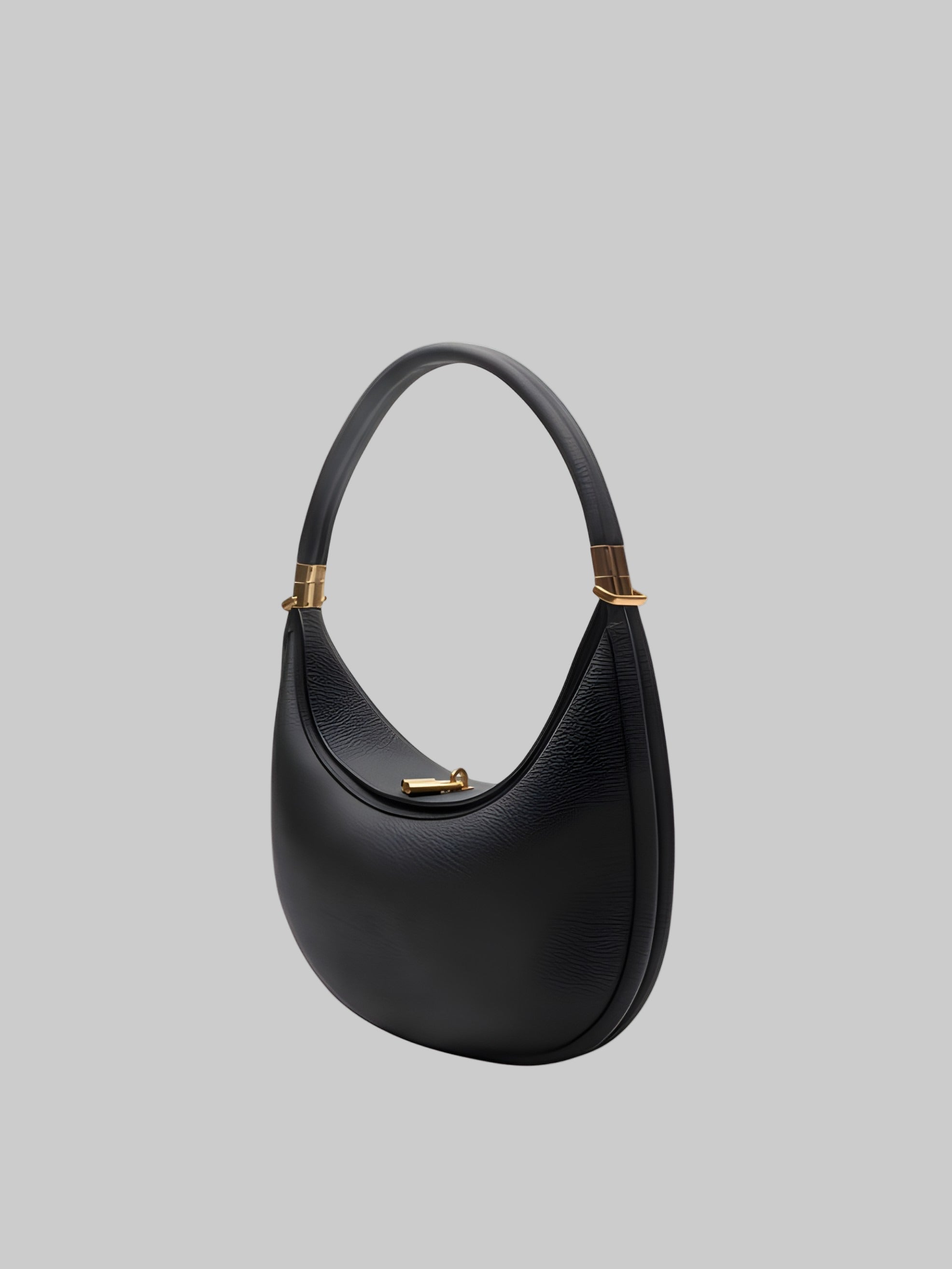 Halfmoon Shoulder Bag with Strap For Women