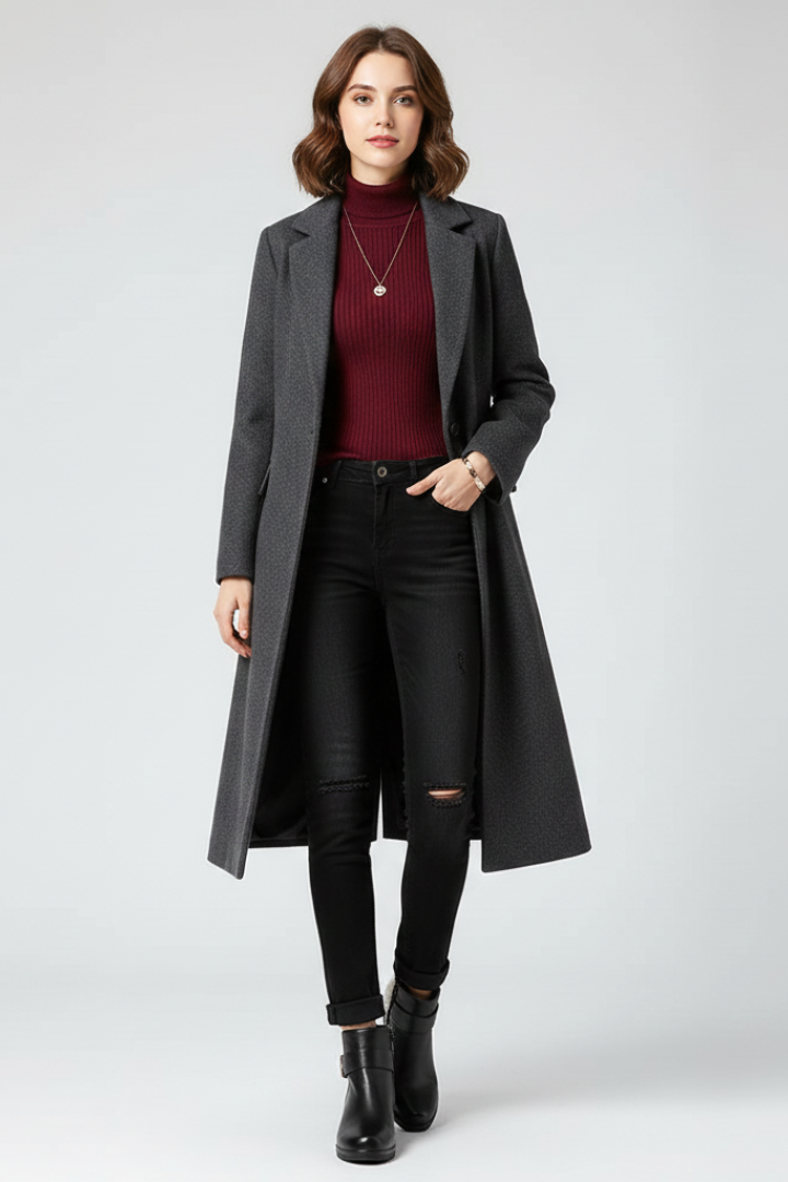 Women’s Ankle Boots with Side Zipper and Faux Fur Lining