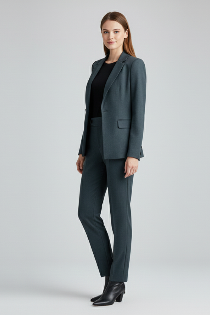 Women’s Blazer Suit with Jacket and Trousers