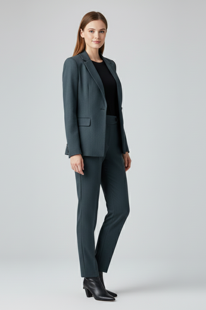 Women’s Blazer Suit with Jacket and Trousers