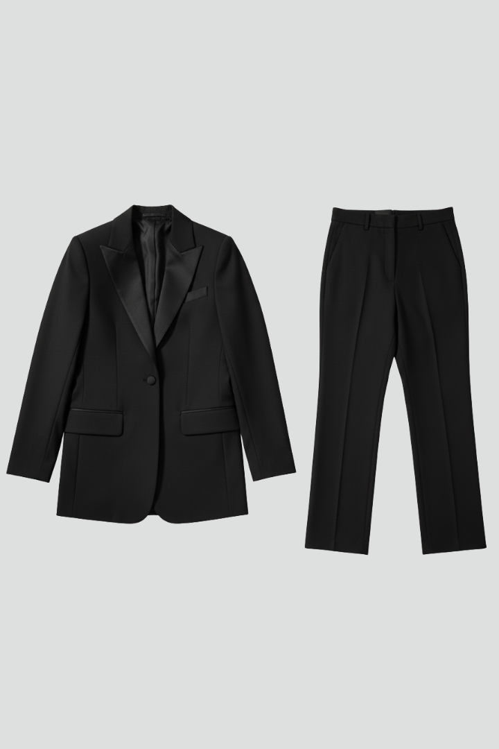 Women’s Three-Piece Suit with Blazer and Waistcoat