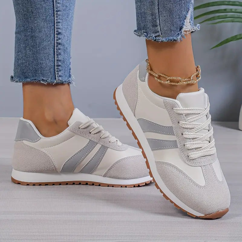 Stylish Sneakers with Padded Insole