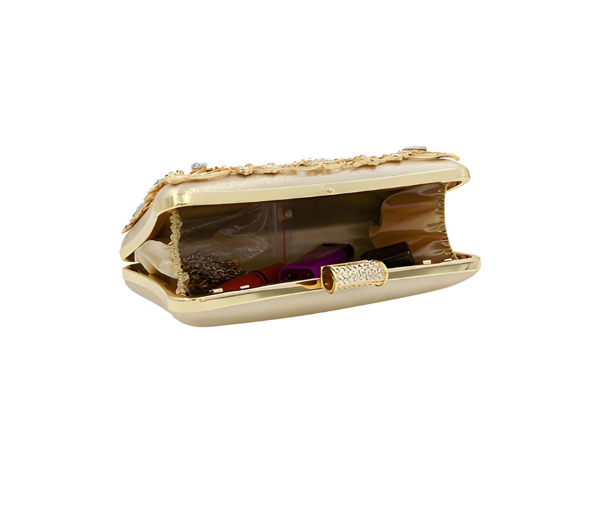 Embroidered Clutch Bag for Women