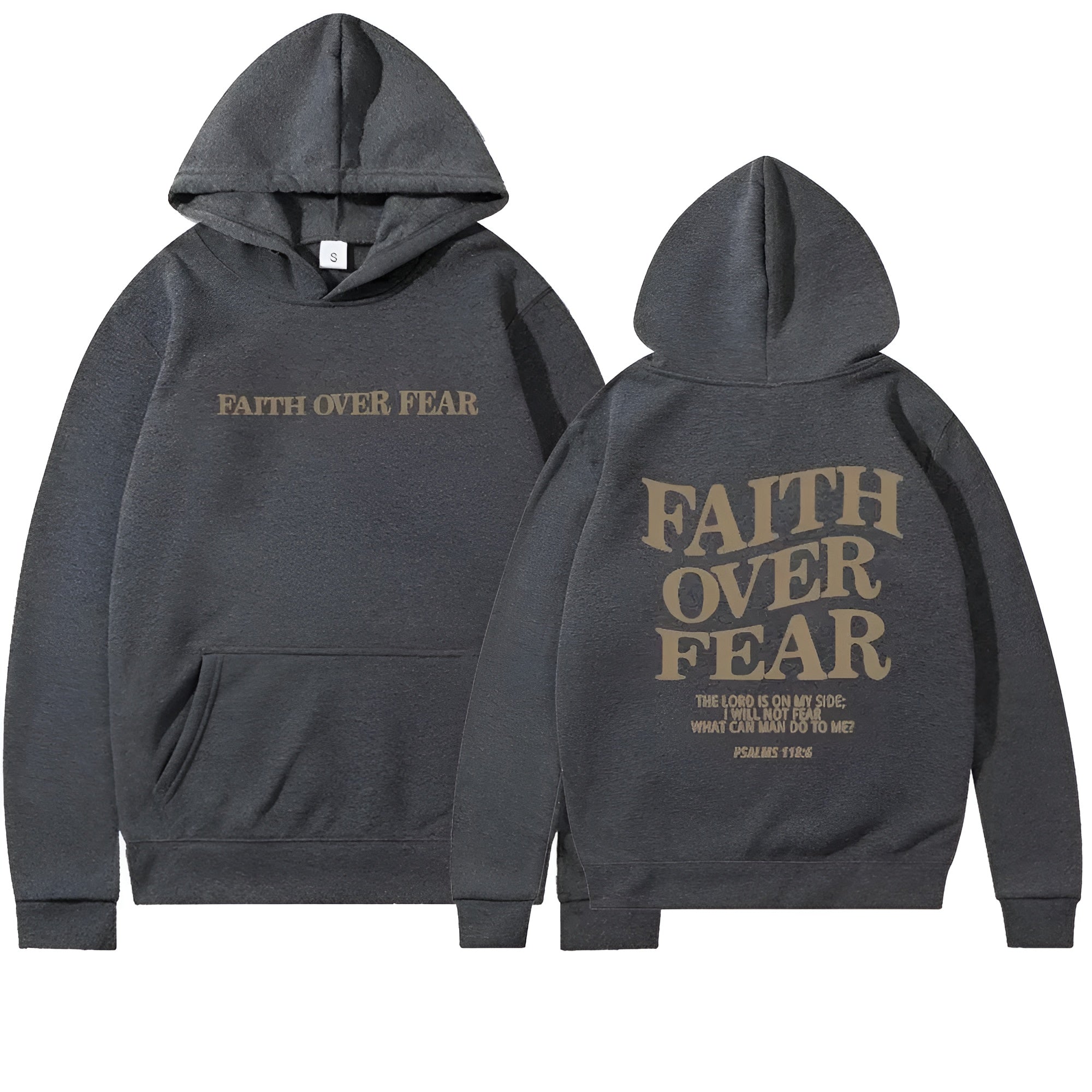 Women’s Hoodie with Front Text Print