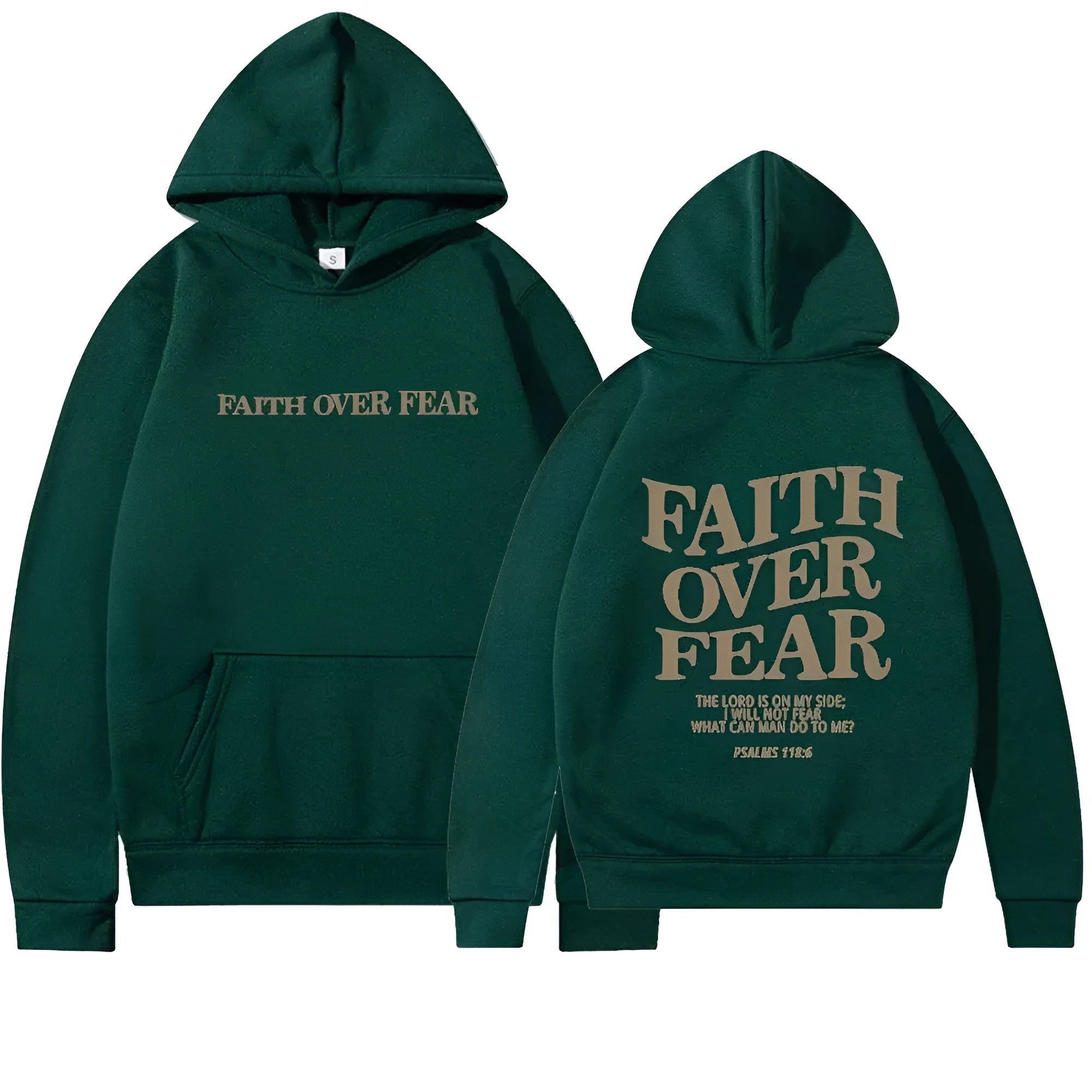 Women’s Hoodie with Front Text Print