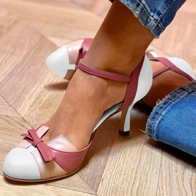 High Heels with Cushioned Footbed and Non-Slip Sole For Women