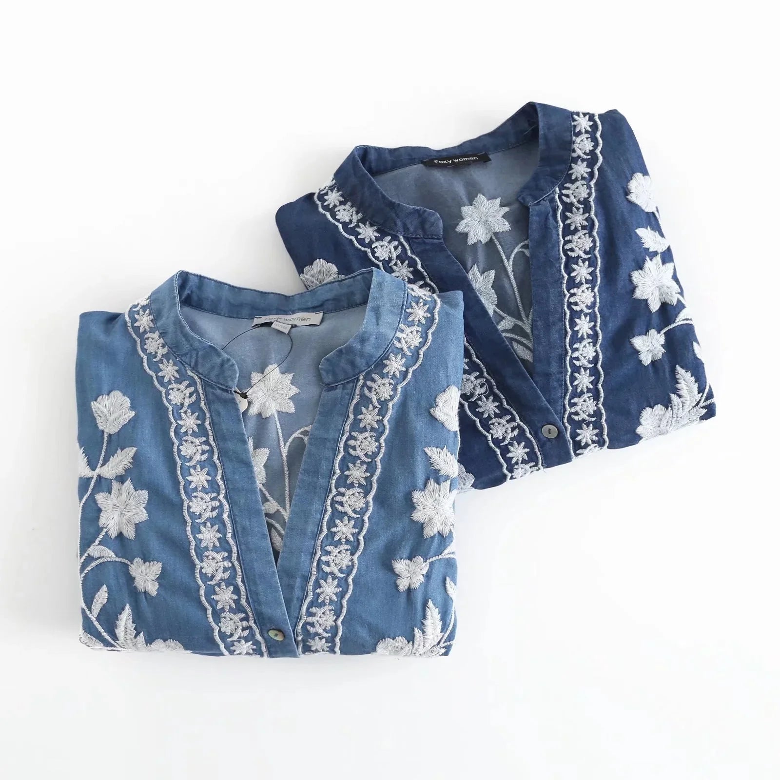 Relaxed Denim Shirt for Women