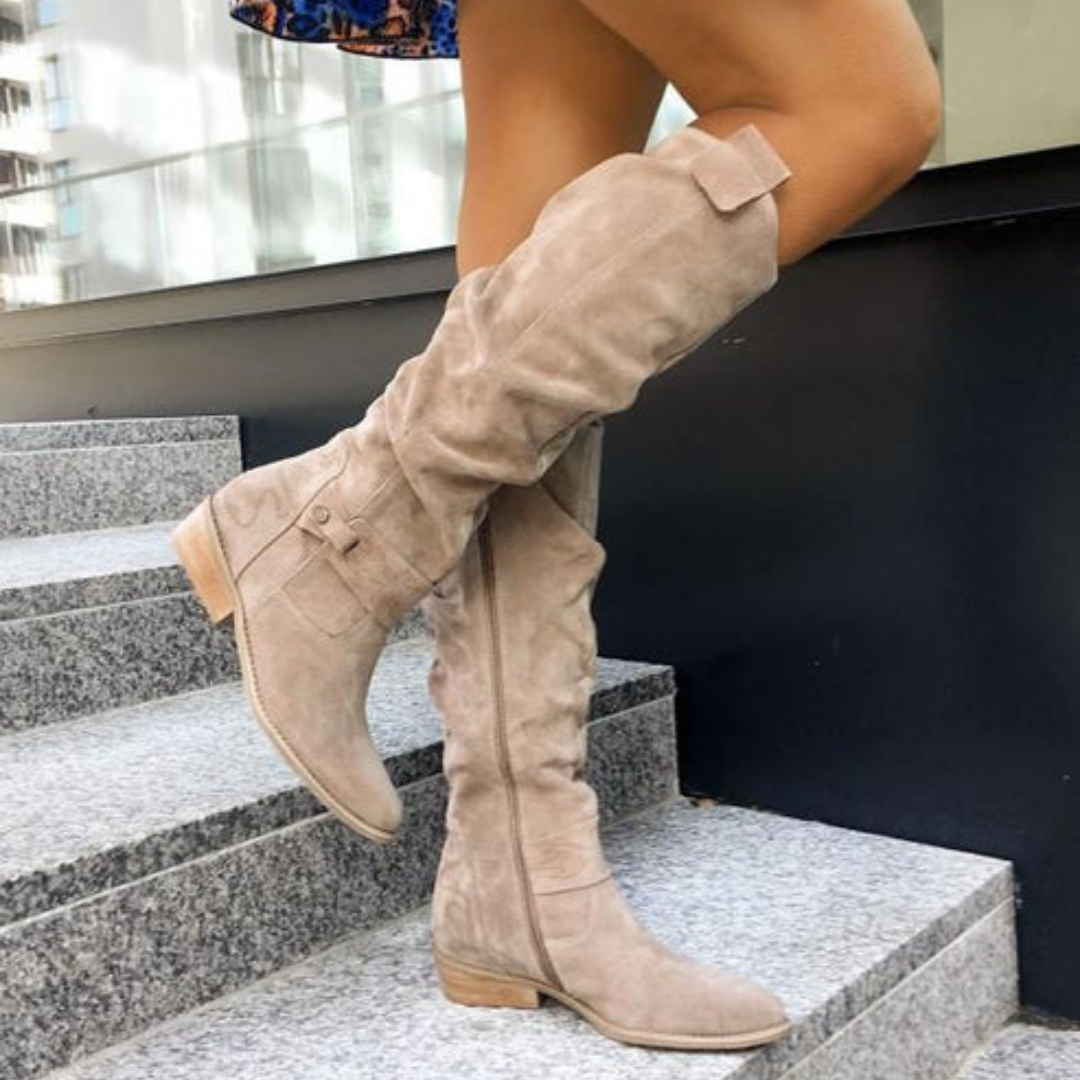 Trendy Over-the-Knee Boots