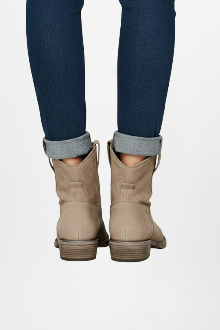 Women’s Ankle Boots with Pull Tabs