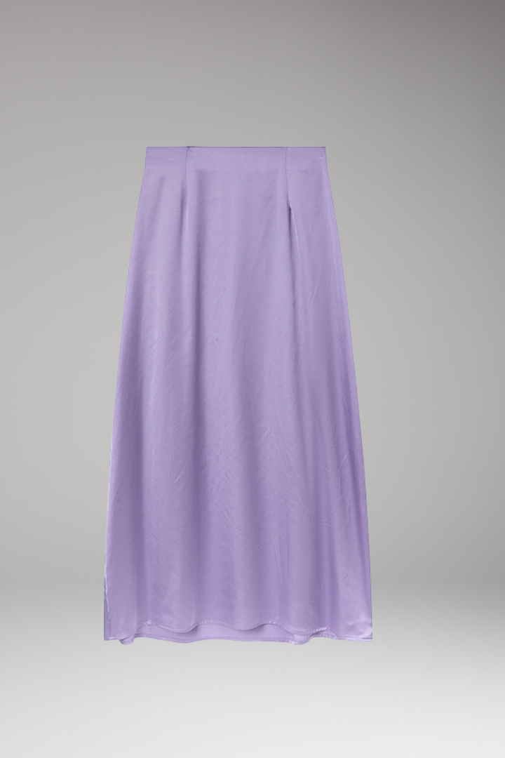 Women’s Maxi Skirt with High Waist and A-Line Shape