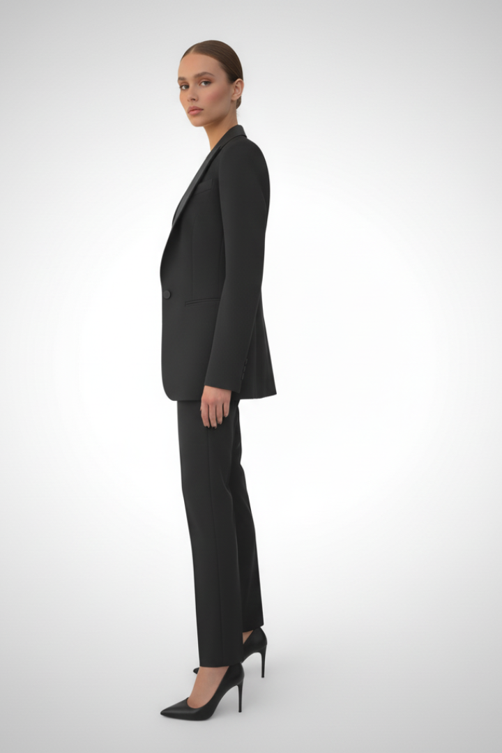 Women’s Three-Piece Suit with Blazer and Waistcoat