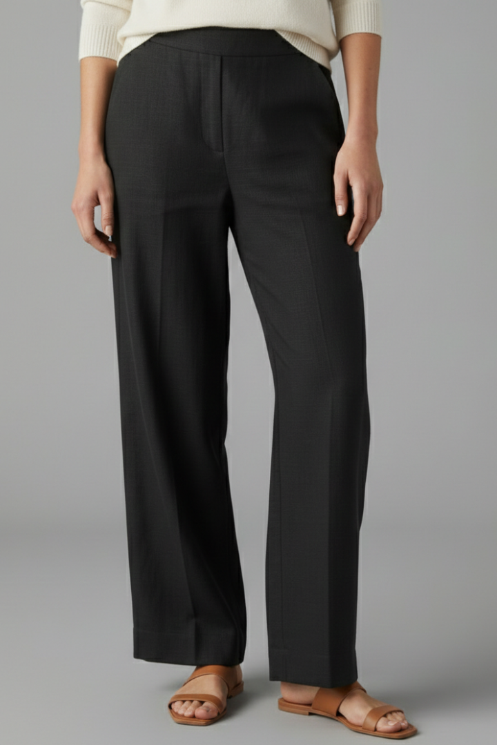 Women’s Trousers with Elastic Waist and Side Pockets